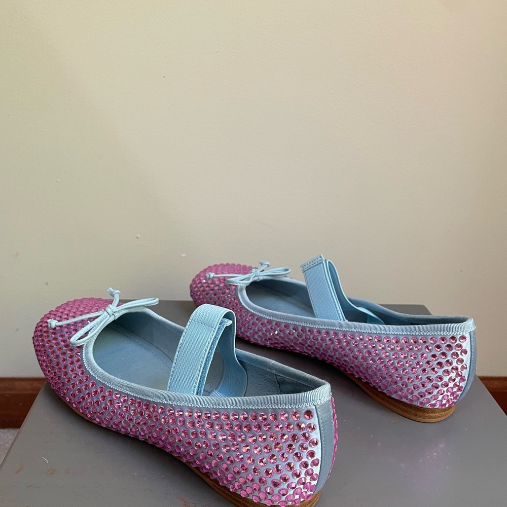Jeffrey Campbell Prima Gemstone Mary Jane Ballet Flats - NEW NWOB - Picture 5 of 9